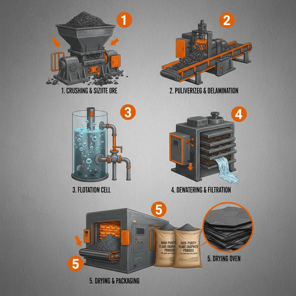 Comprehensive Guide to Flake Graphite Powder Applications and Industrial Uses