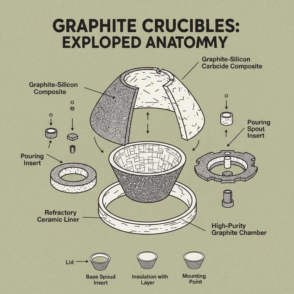 High Quality Graphite Crucibles Suppliers for Industrial Applications