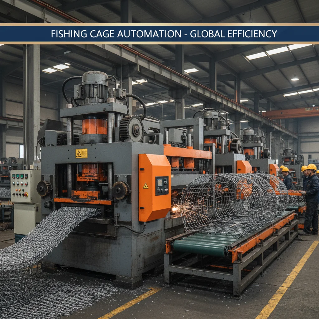 China China Fishing Cage Machine Solutions for Modern Aquaculture Operations