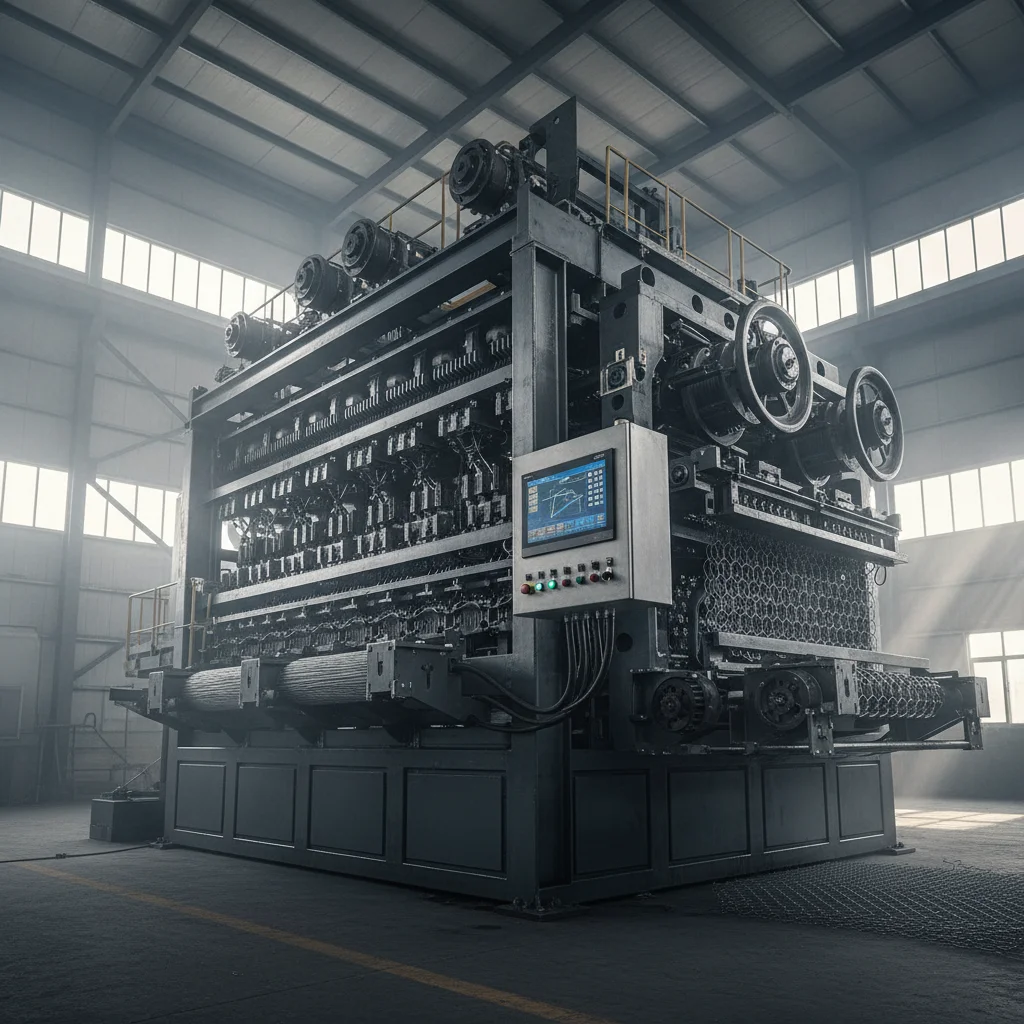 China PLC Gabion Wire Mesh Machine for Efficient Production and Cost Savings