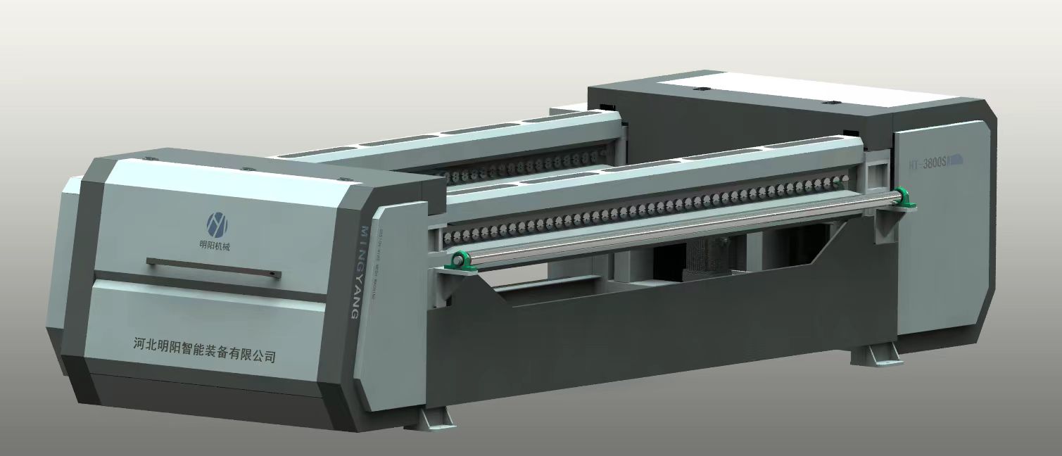 PLC Horizontal Gabion Wire Mesh Machine