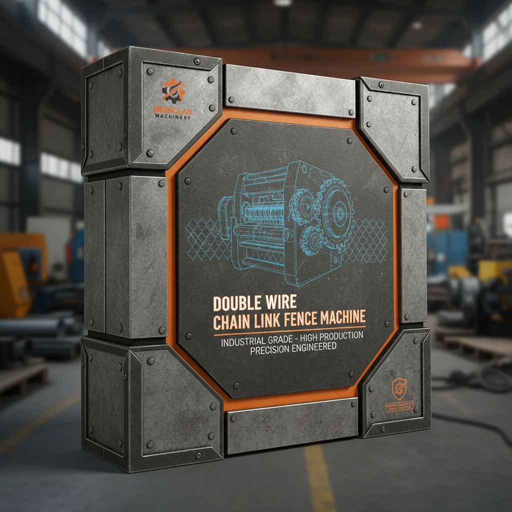 Advanced Double Wire Chain Link Fence Machine for Secure Perimeter Solutions