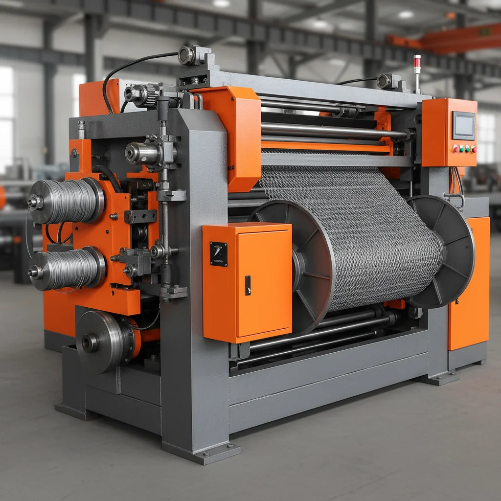 High Quality Reverse Twisted Wire Mesh Netting Machine For Efficient Production