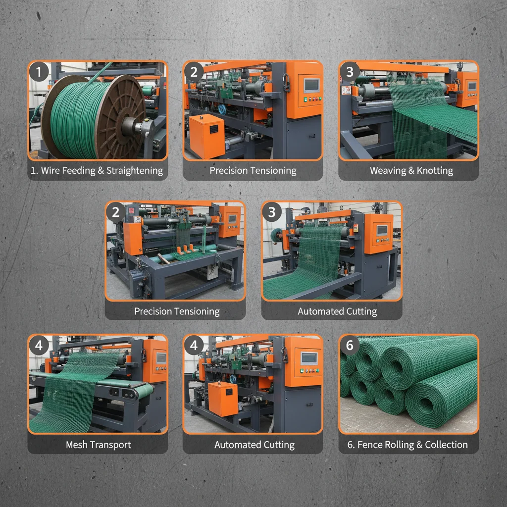 China Green Grass Wire Fence Machine Guide for Efficient Production