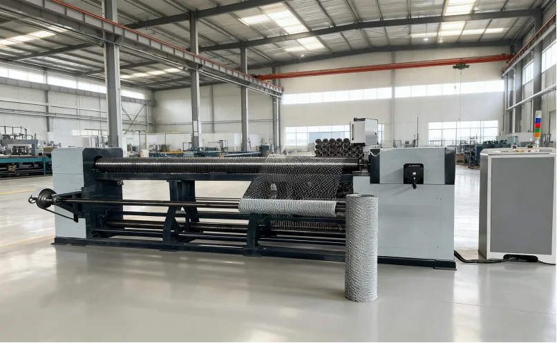  Reverse Hexagonal Wire Mesh Machine Description