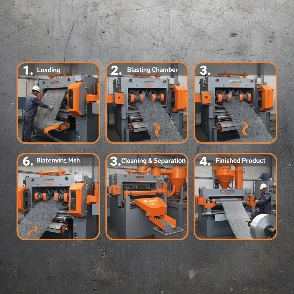 Optimizing Metal Surface Preparation with a Wire Mesh Shot Blasting Machine