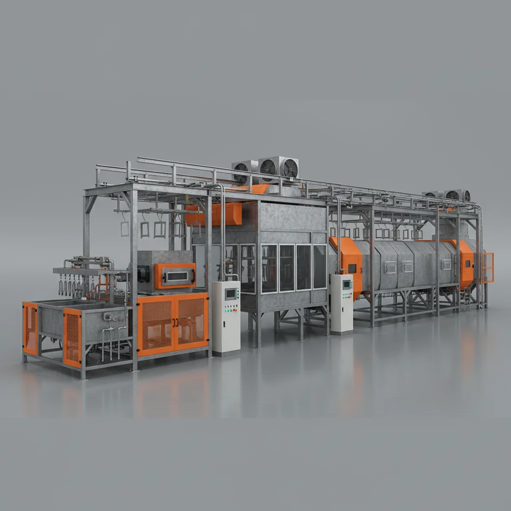 Optimizing Production Efficiency Through Powder Coating Line Layout Design