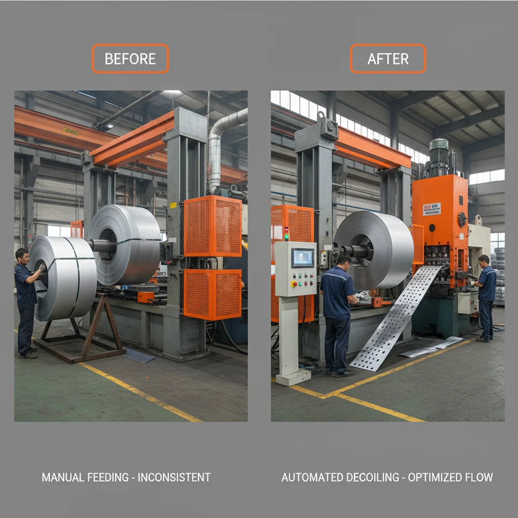 The Advantages and Applications of an Automatic Decoiler Machine for Metal Processing