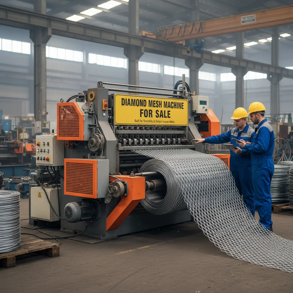 High Performance Diamond Mesh Machine for Sale and Buyer Guide