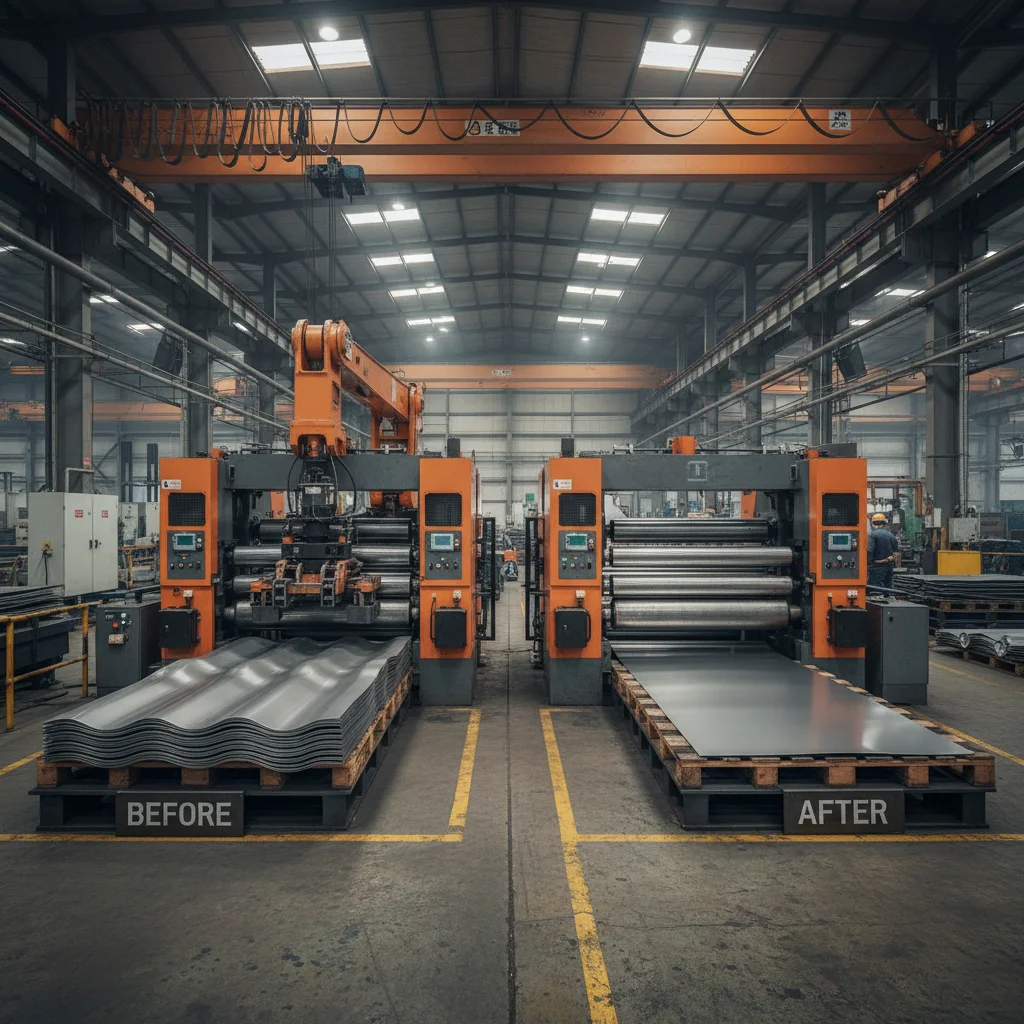 Choosing the Right Sheet Metal Flattening Machine for Optimal Production Efficiency