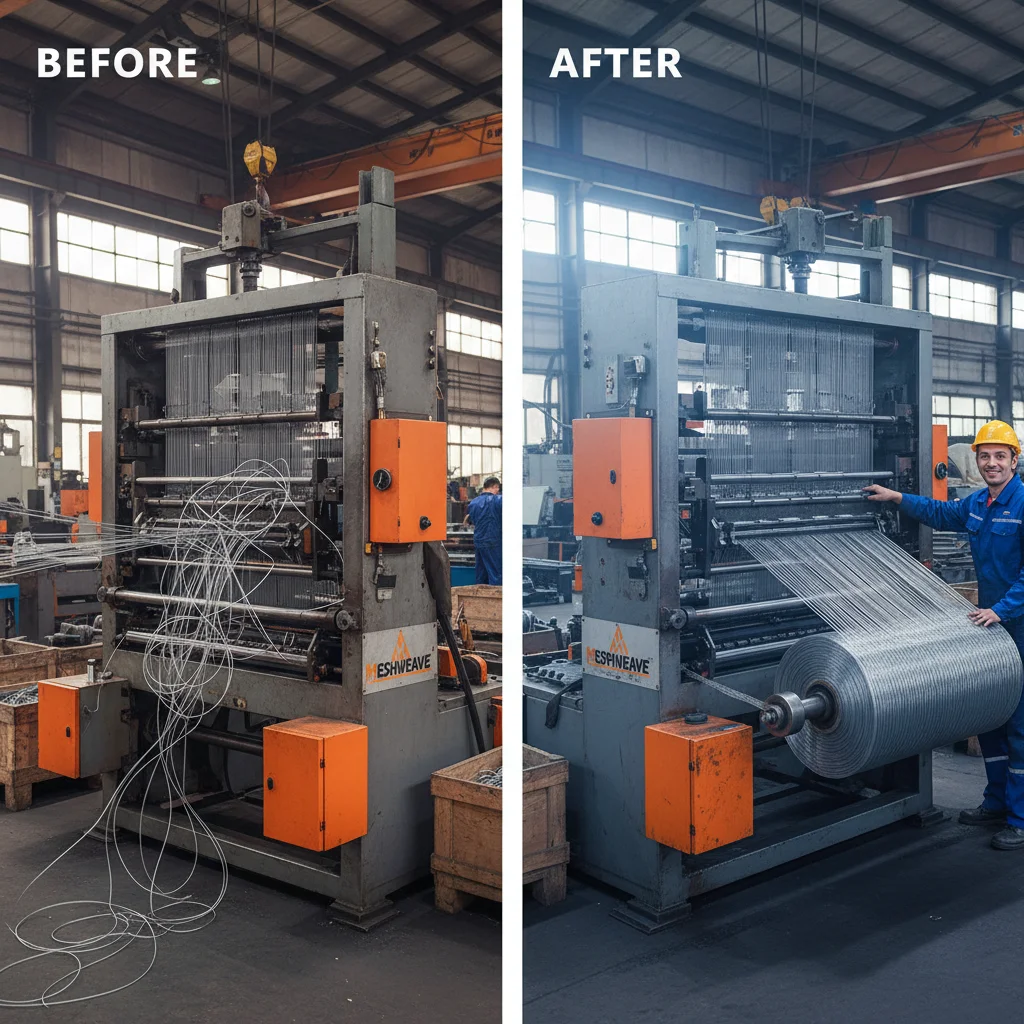 Industrial Wire Mesh Weaving Machine Guide for High Precision