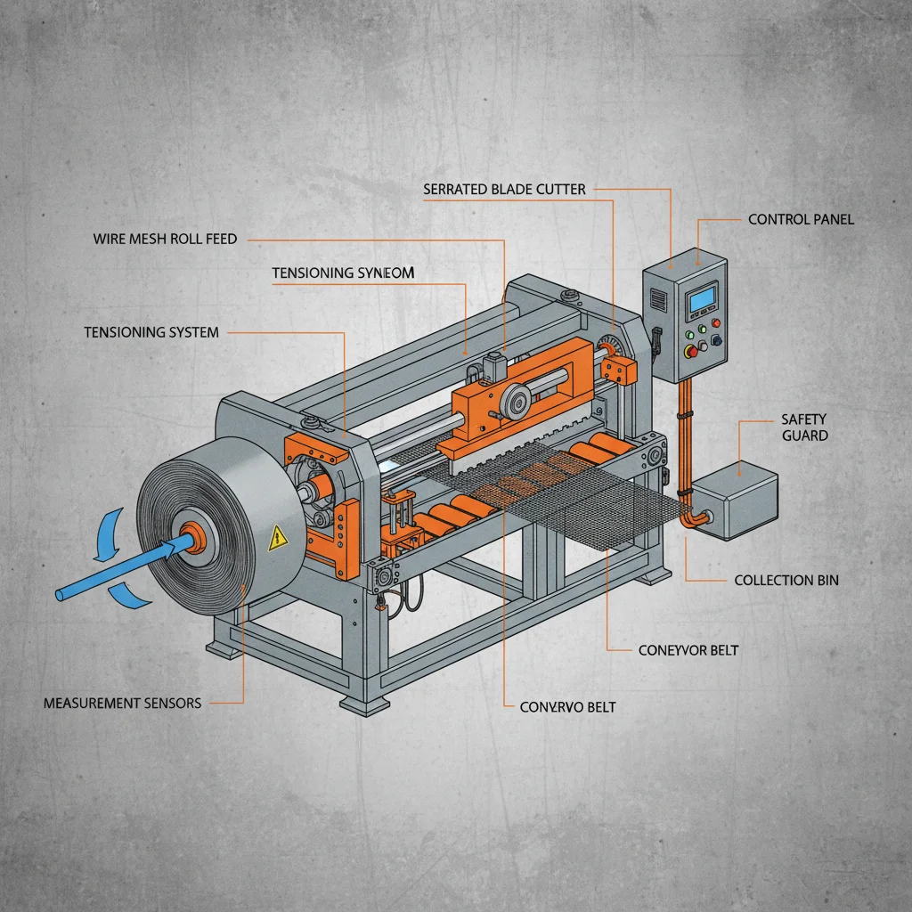Selecting the Optimal Wire Mesh Cutting Machine for Enhanced Productivity