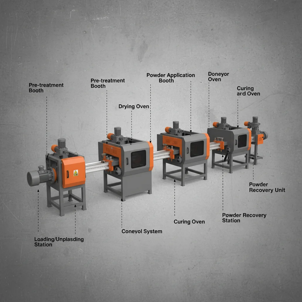 Comprehensive Guide to Powder Coating Line Systems and Applications