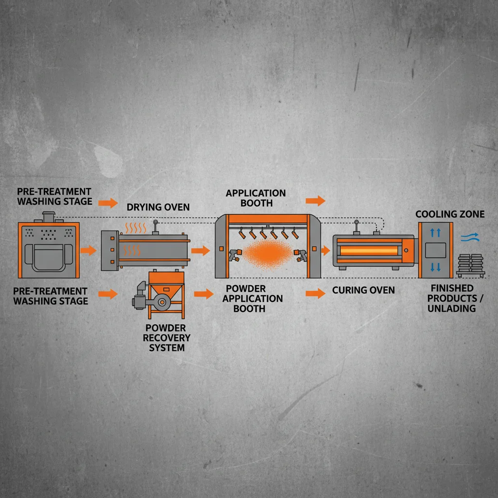 Choosing a Reliable Powder Coating Line Manufacturer for Superior Finishes