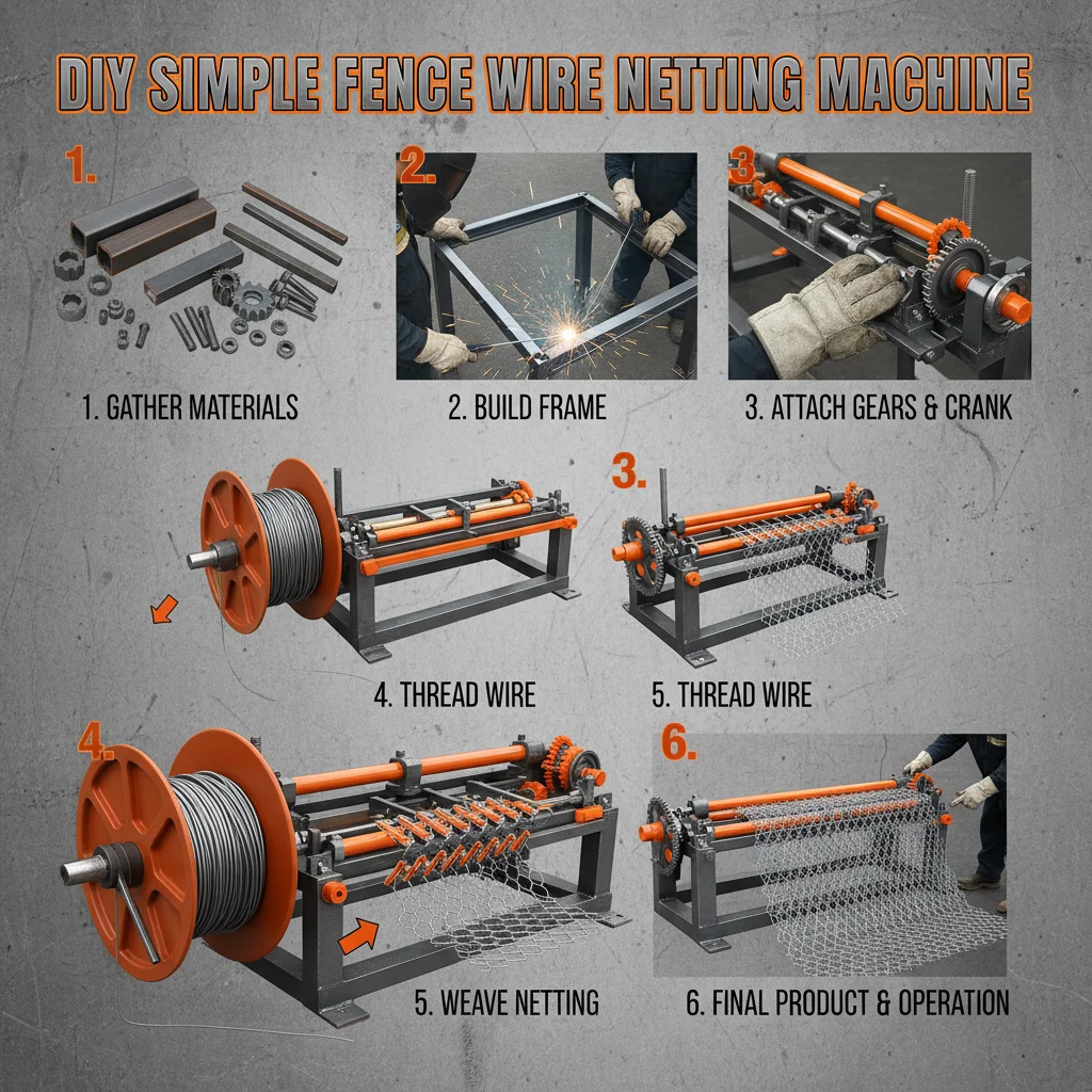 DIY Simple Fence Wire Netting Machine A Comprehensive Guide to Efficient Fencing