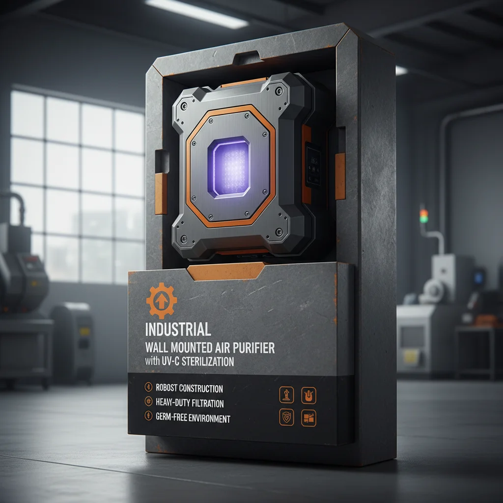 Effective Wall Mounted Air Purifier with UV Light for Healthier Indoor Spaces