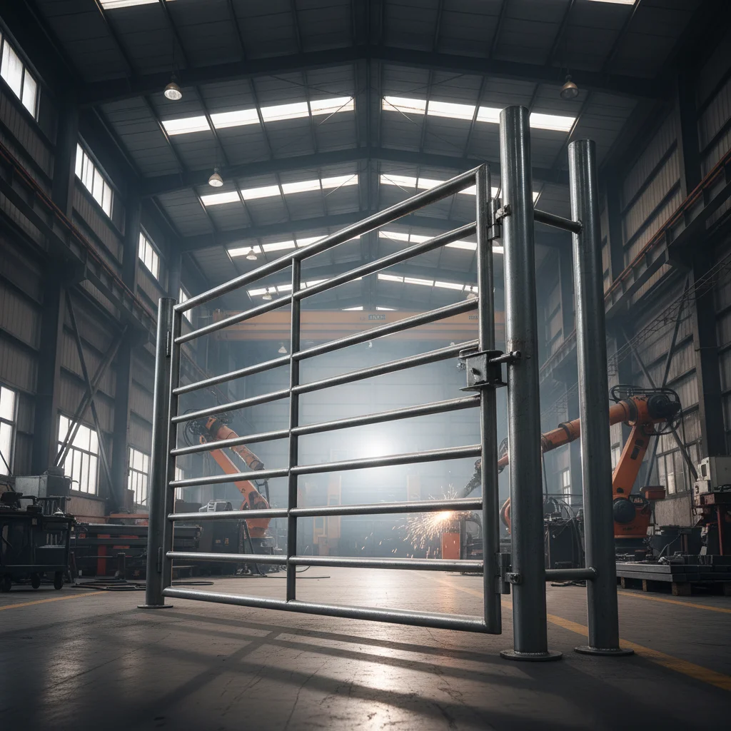 High Strength Durable Modular Corral Fence Panel for Livestock