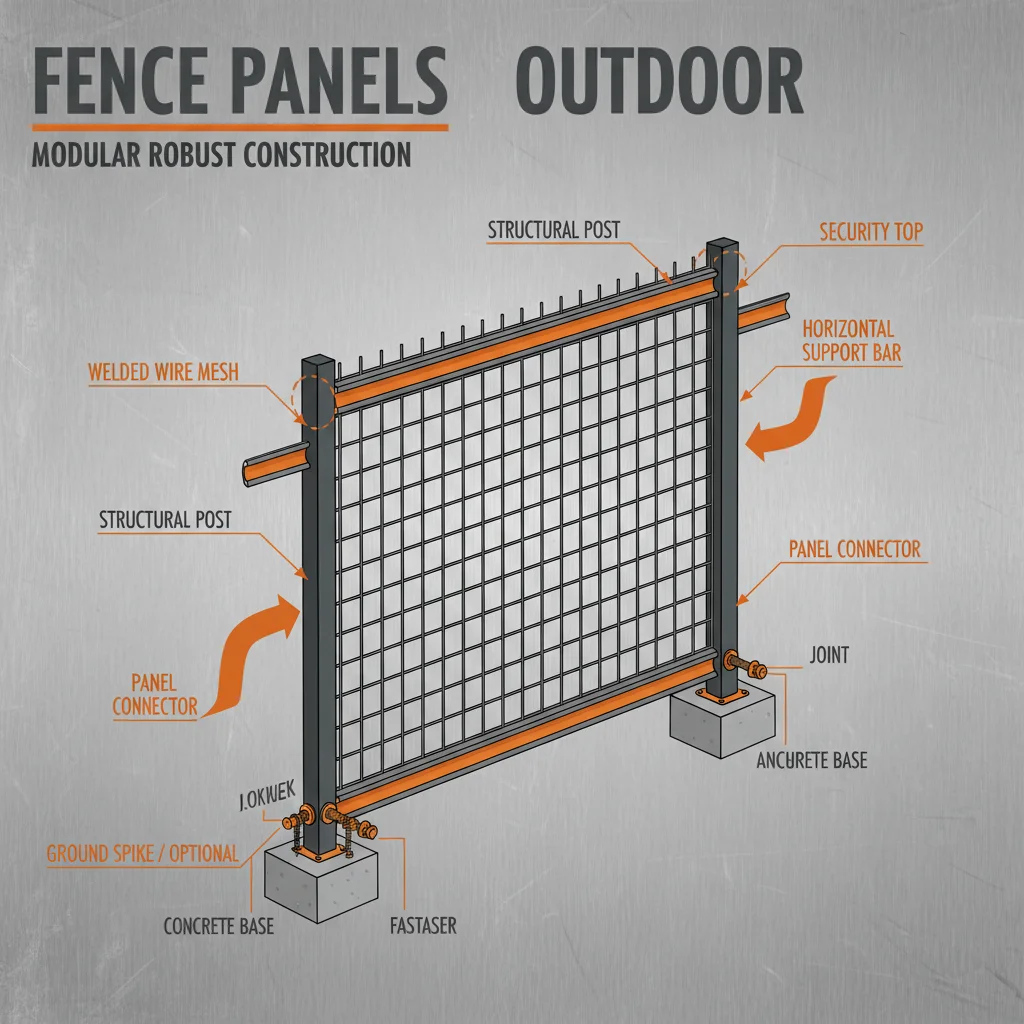 Comprehensive Guide to Fence Panels Outdoor Materials and Applications