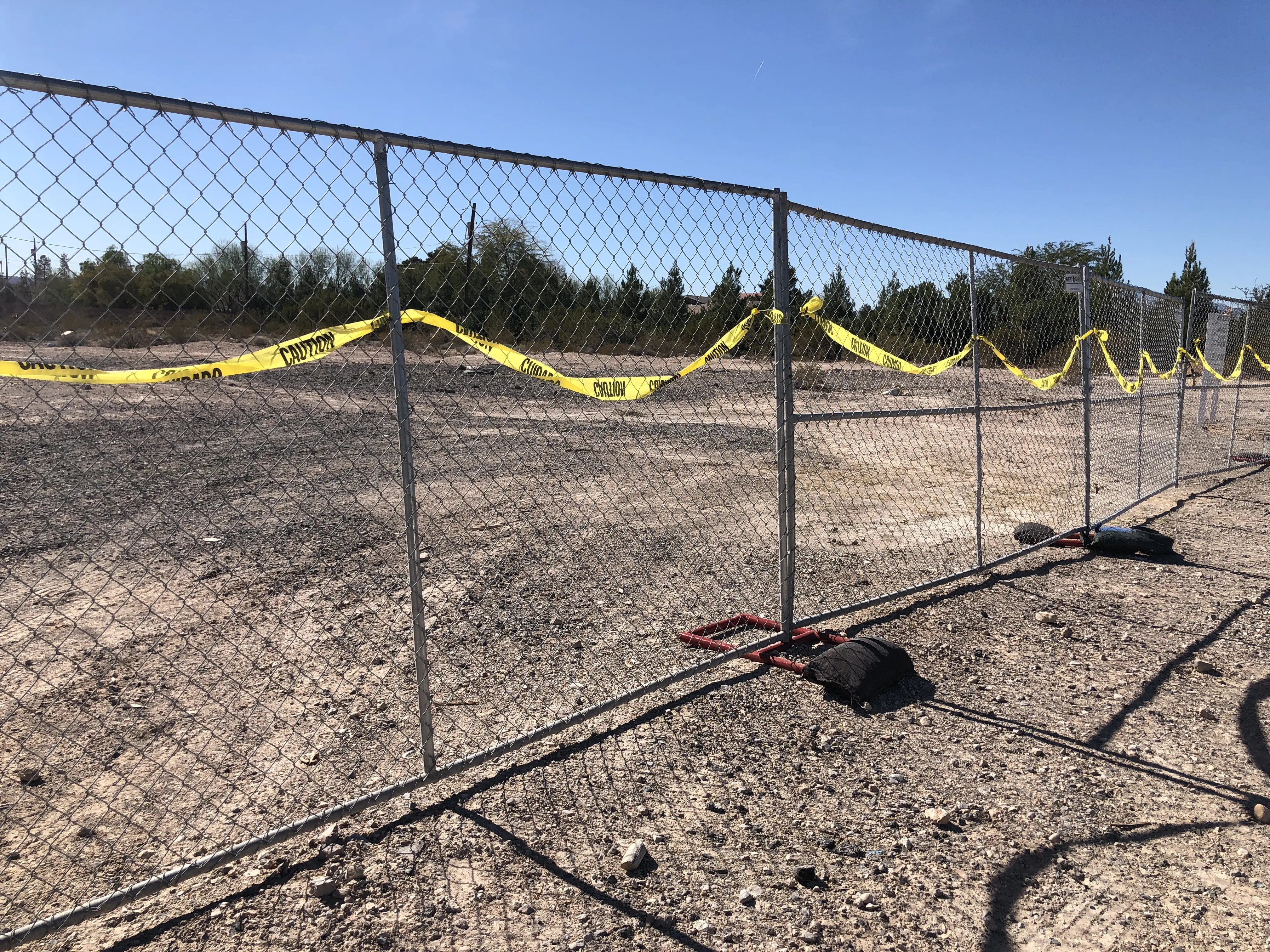 American galvanized 6x12ft chain link temporary mesh fence panel