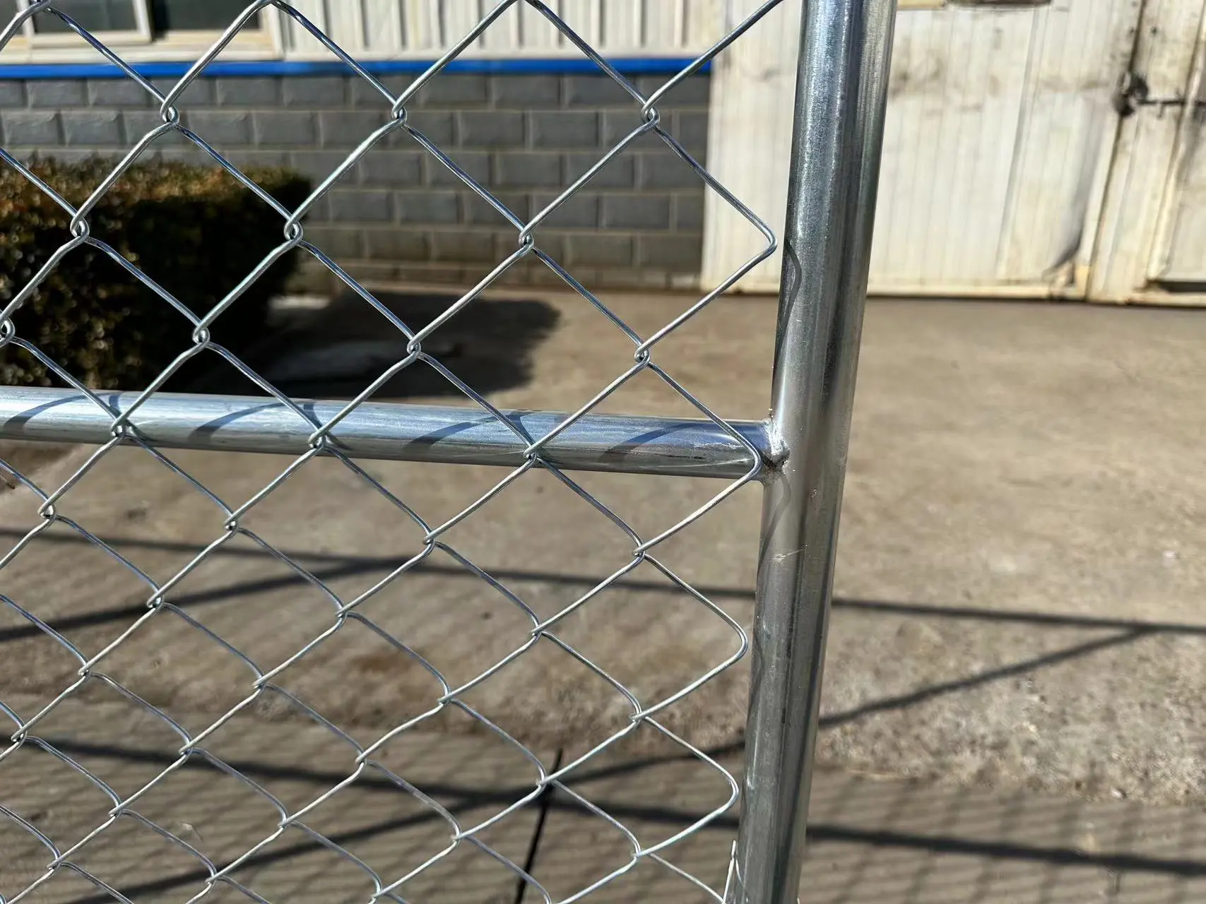 American galvanized 6x12ft chain link temporary mesh fence panel