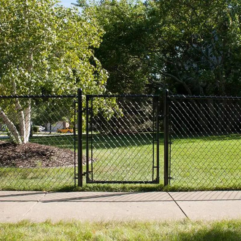 chain link fence system