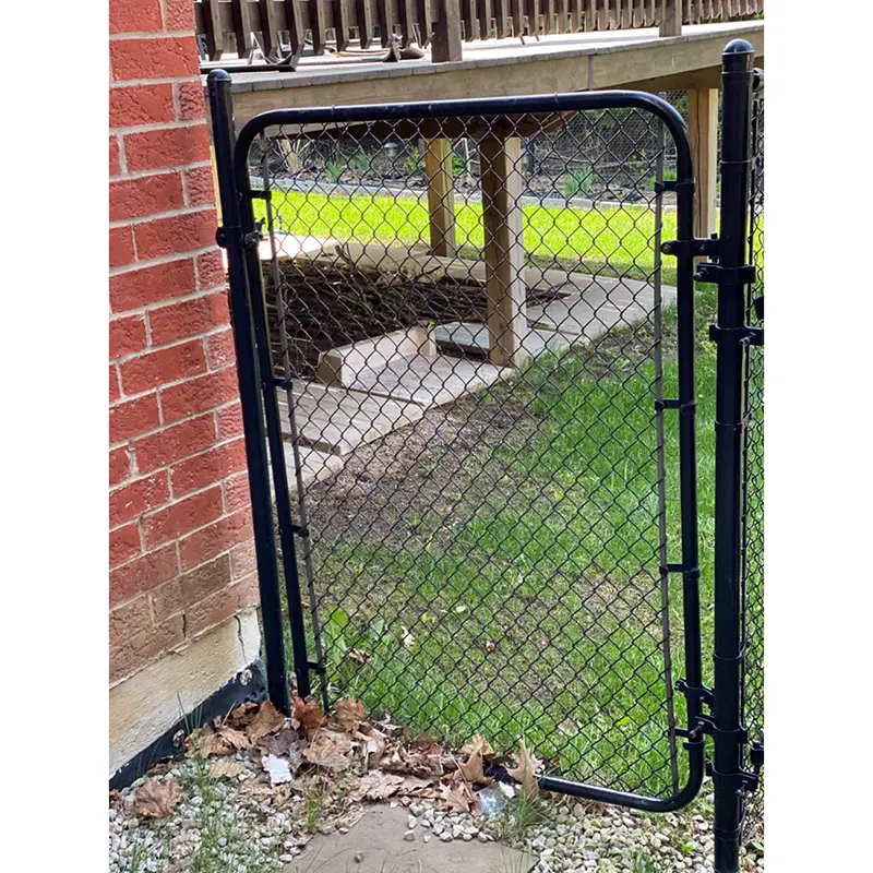 chain link fence system