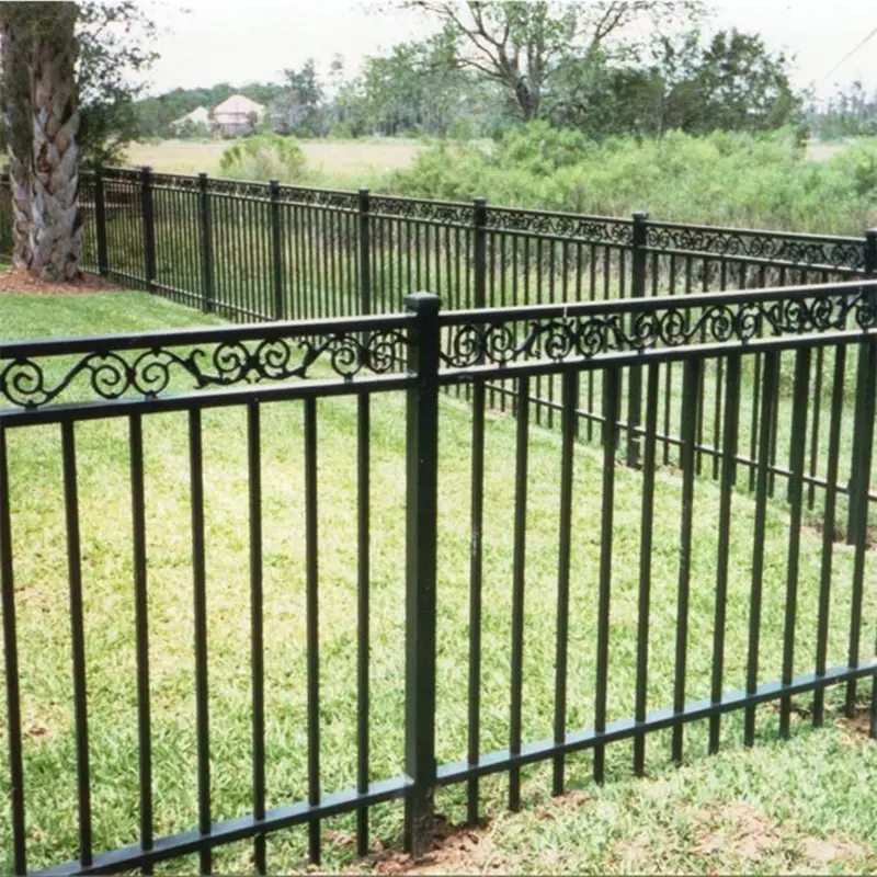 Factory Direct Ornamental Iron Galvanized Fence Panels