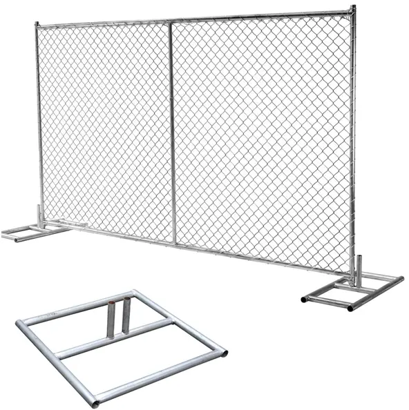 Fence Temporary USA Popular Galvanized Chain Link Temporary Fence Panelse