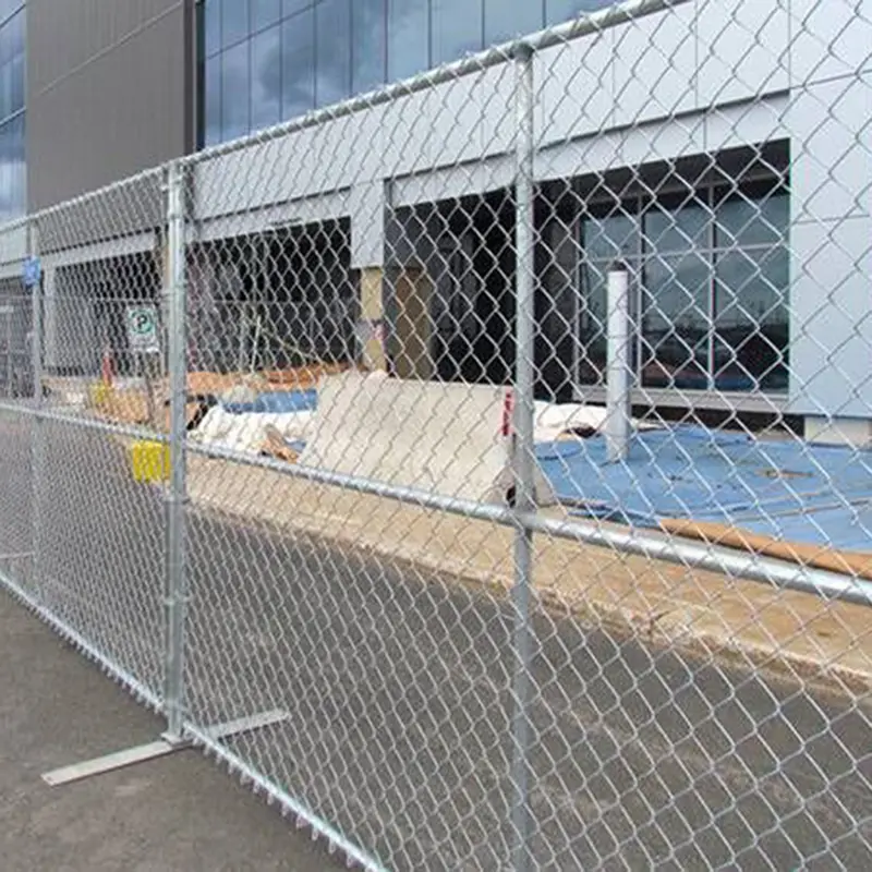 Fence Temporary USA Popular Galvanized Chain Link Temporary Fence Panelse