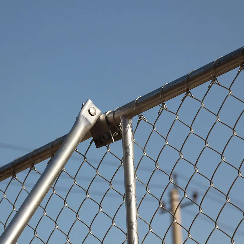 Fence Temporary USA Popular Galvanized Chain Link Temporary Fence Panelse