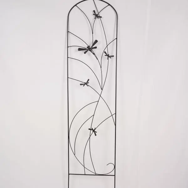 Garden Stick Fence Designing Metal Iron Trellis Gate