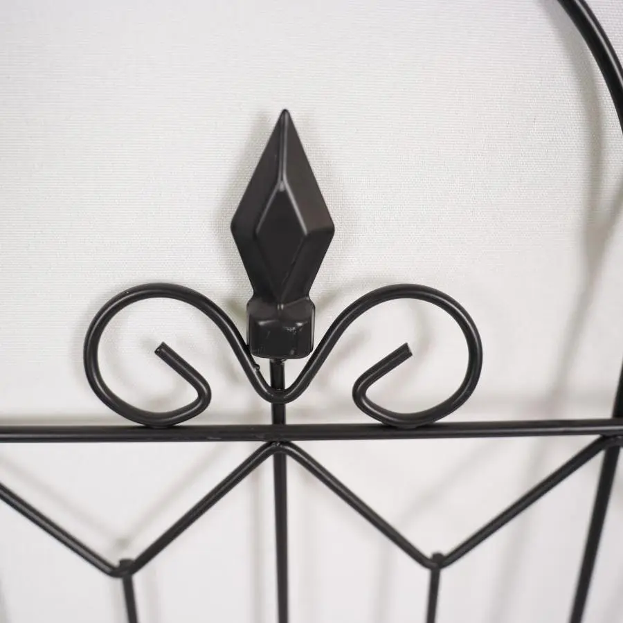 Garden Stick Fence Designing Metal Iron Trellis Gate