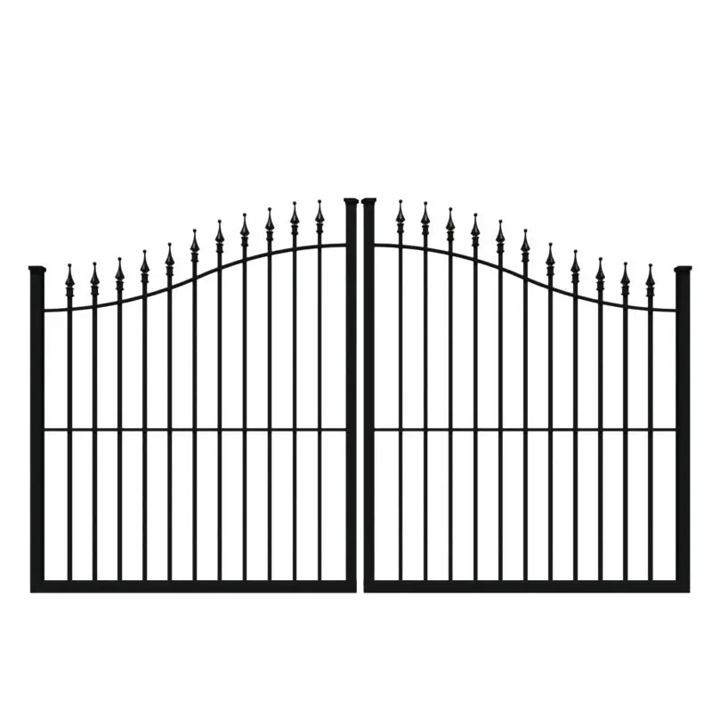 High Quality Ornamental Wrought Iron Steel Fence Panel