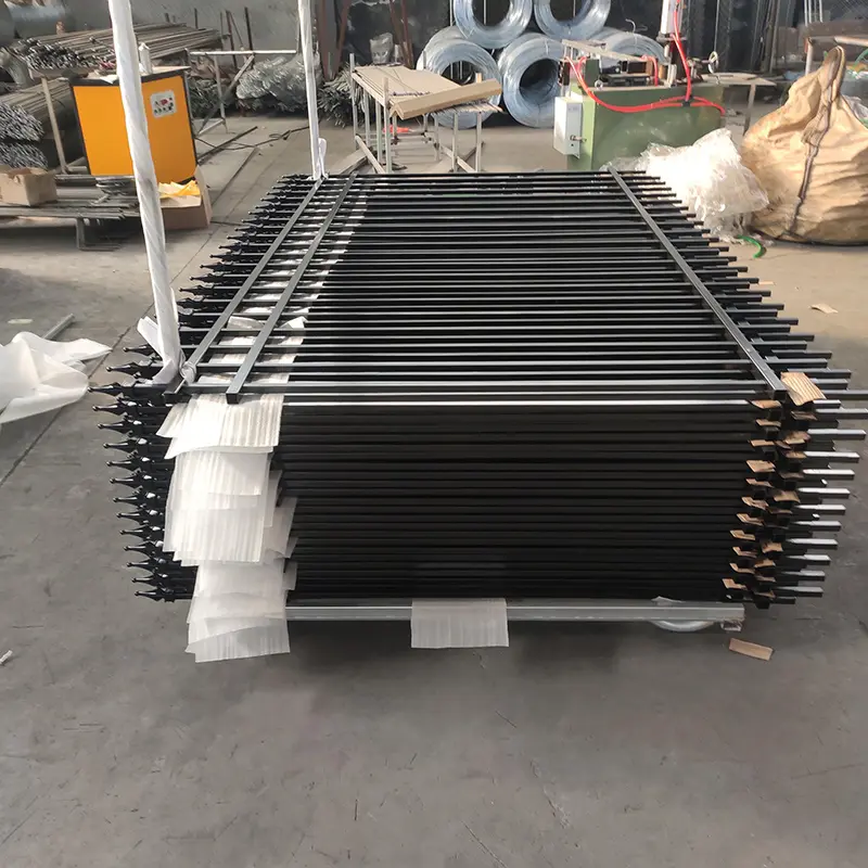 High Quality Ornamental Wrought Iron Steel Fence Panel