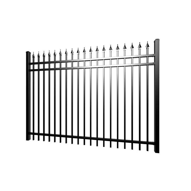 High Quality Ornamental Wrought Iron Steel Fence Panel