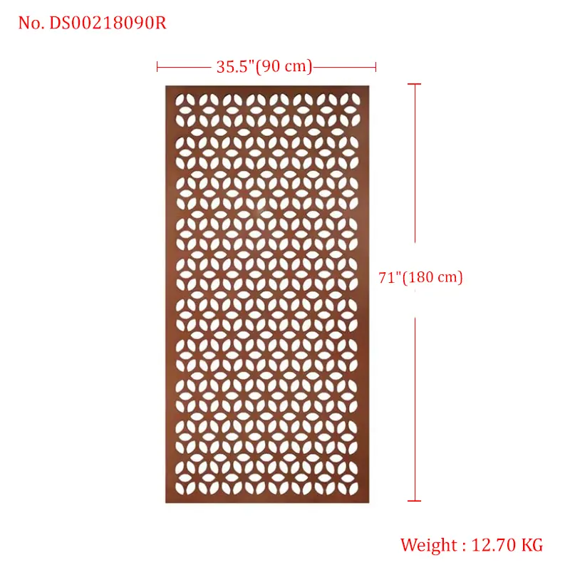 Metal Tree design Decorative Garden Screen