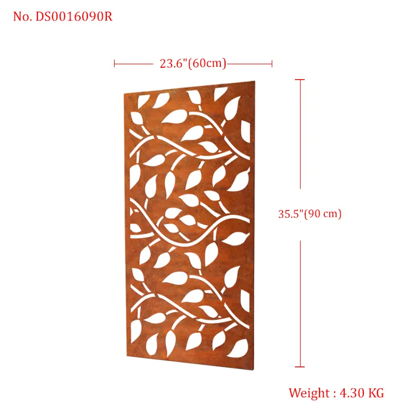 Metal Tree design Decorative Garden Screen