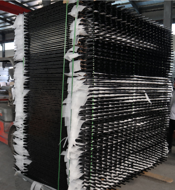 Ornamental Black Decorative Steel Fence pannel(1)