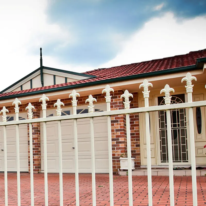 Spear Top Metal Fence Panelsornamental Wrought Iron Fencing