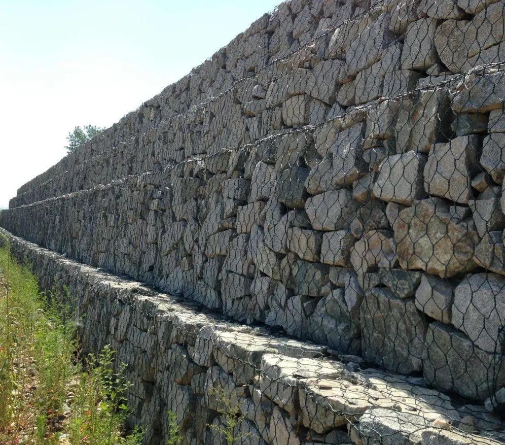 Stone Gabion Cages Galvanized Welded Gabion Box