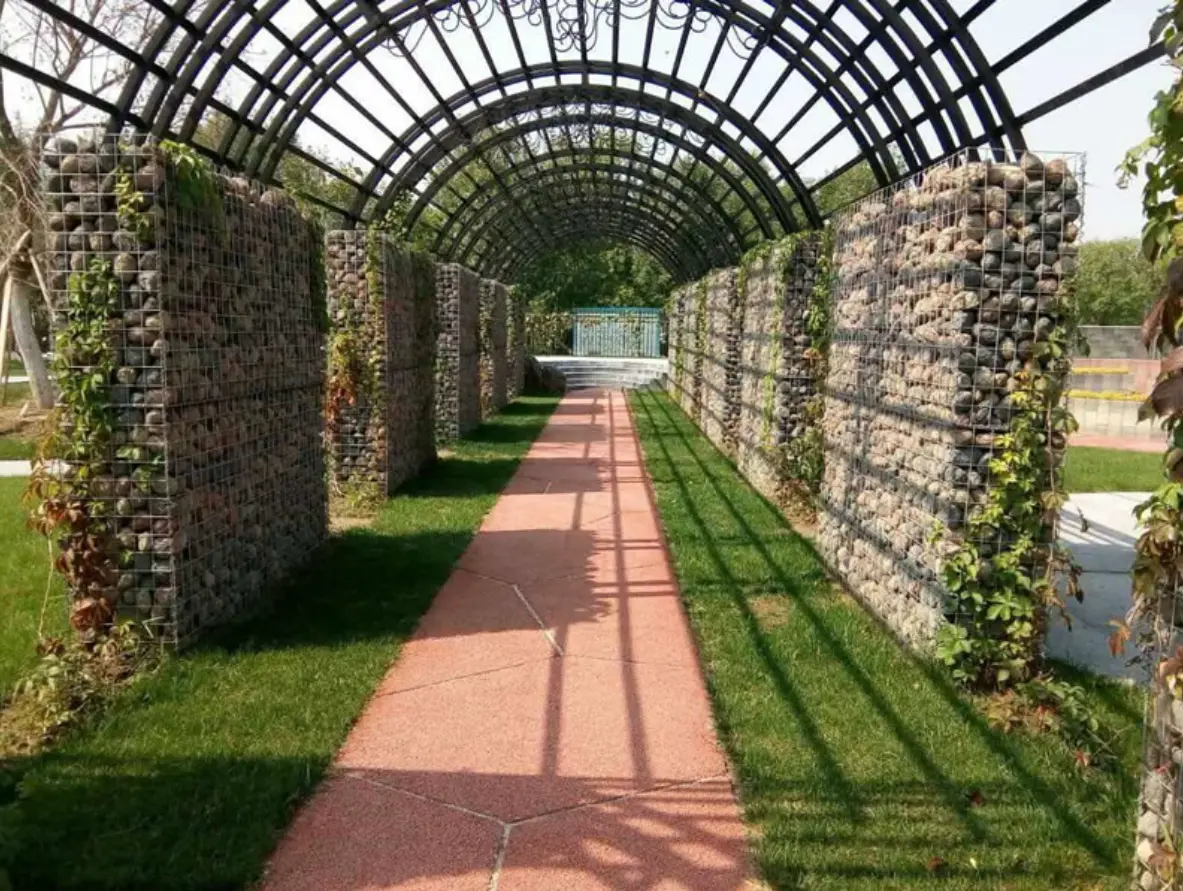 Stone Gabion Cages Galvanized Welded Gabion Box