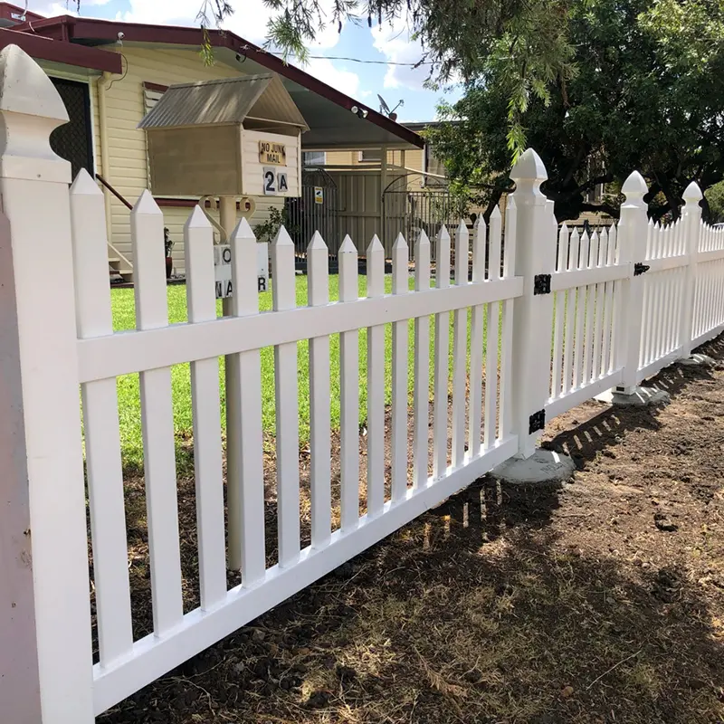 White Pvc Fence Vinyl Fence Panels
