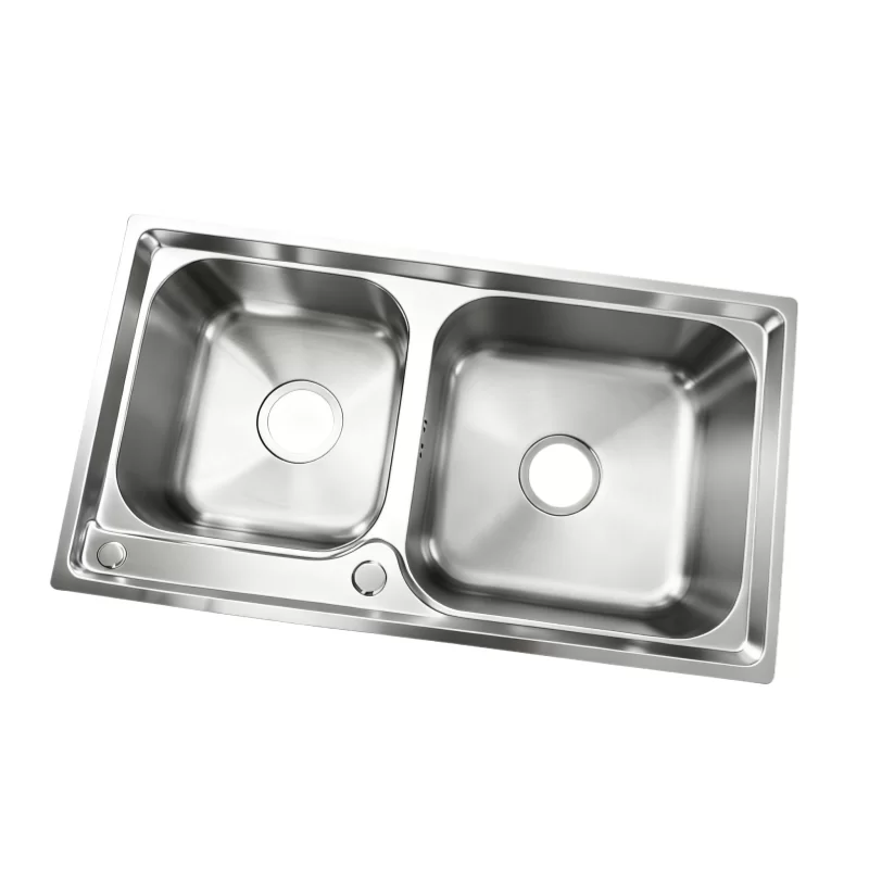 Double Bowl Stainless Steel Sink