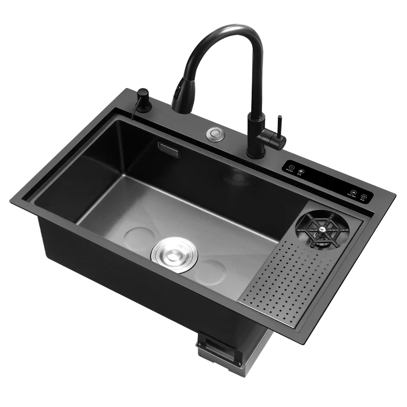 Minimalist Ultrasonic Sink