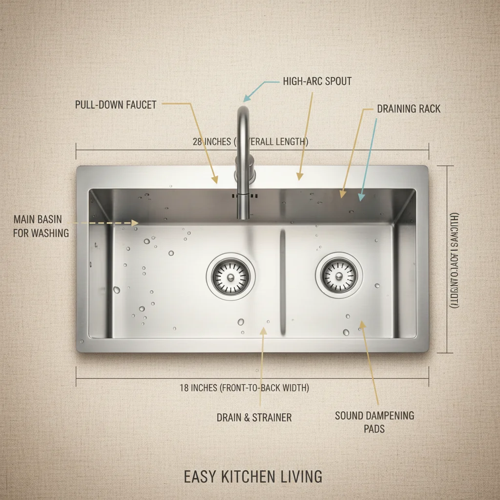 Comprehensive Guide to Choosing the Best 28 Inch Kitchen Sink for Your Home
