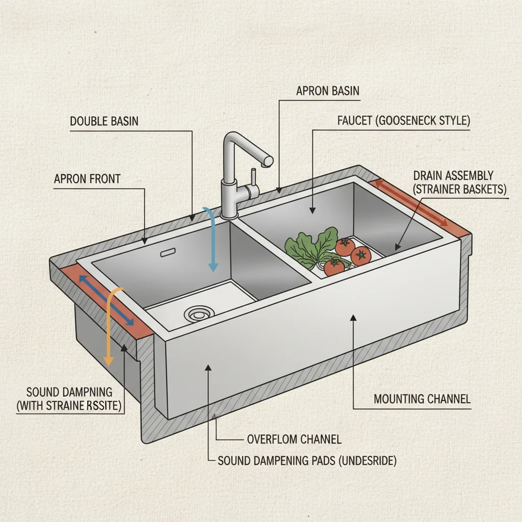 Elevate Your Kitchen with Farmhouse Sinks