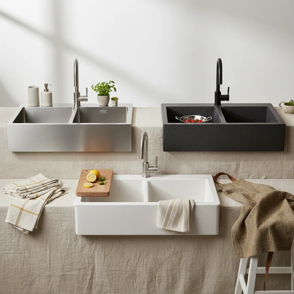 Exploring Diverse Types of Kitchen Sinks for Optimal Home Functionality
