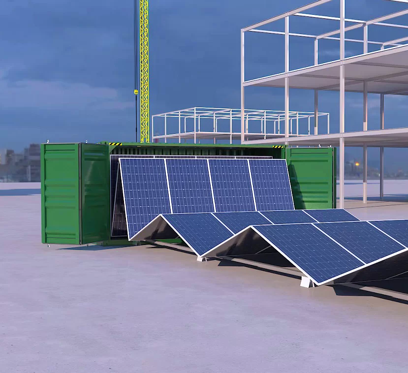 Spain Factory: On-grid Mobile Solar Container