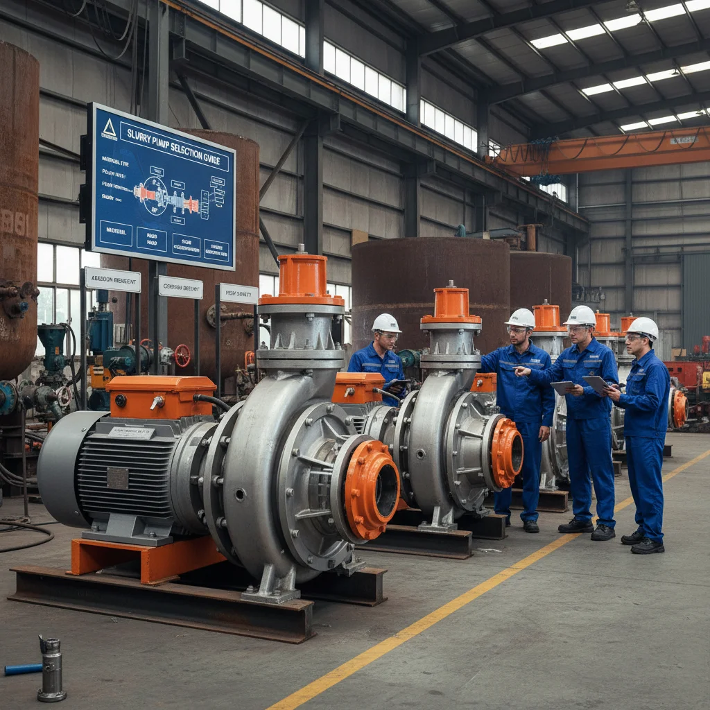 Comprehensive Guide to Slurry Pumps Selection for Industrial Applications
