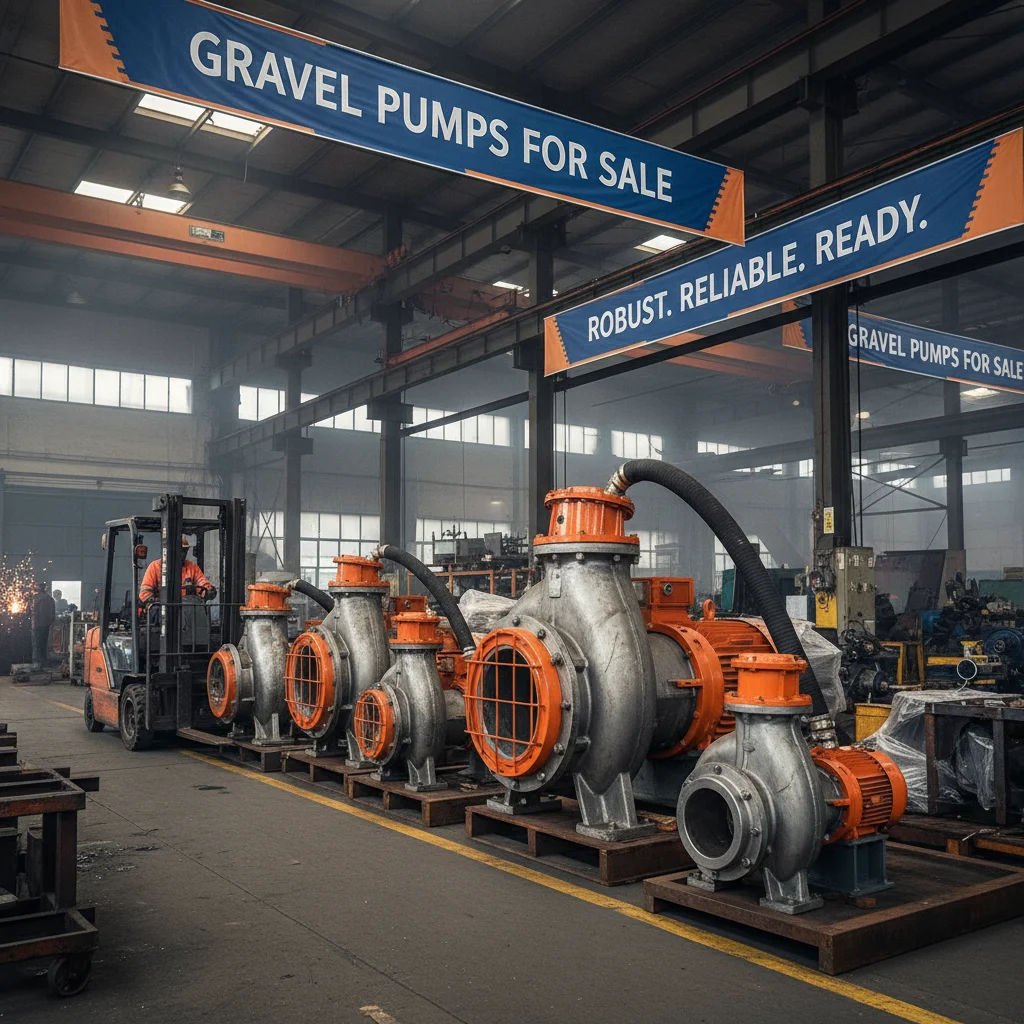 High Performance Industrial Gravel Pumps for Slurry Transport